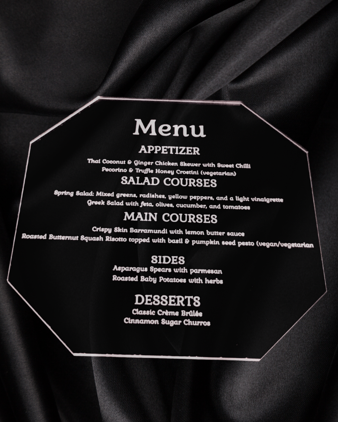 Crystal Menu
