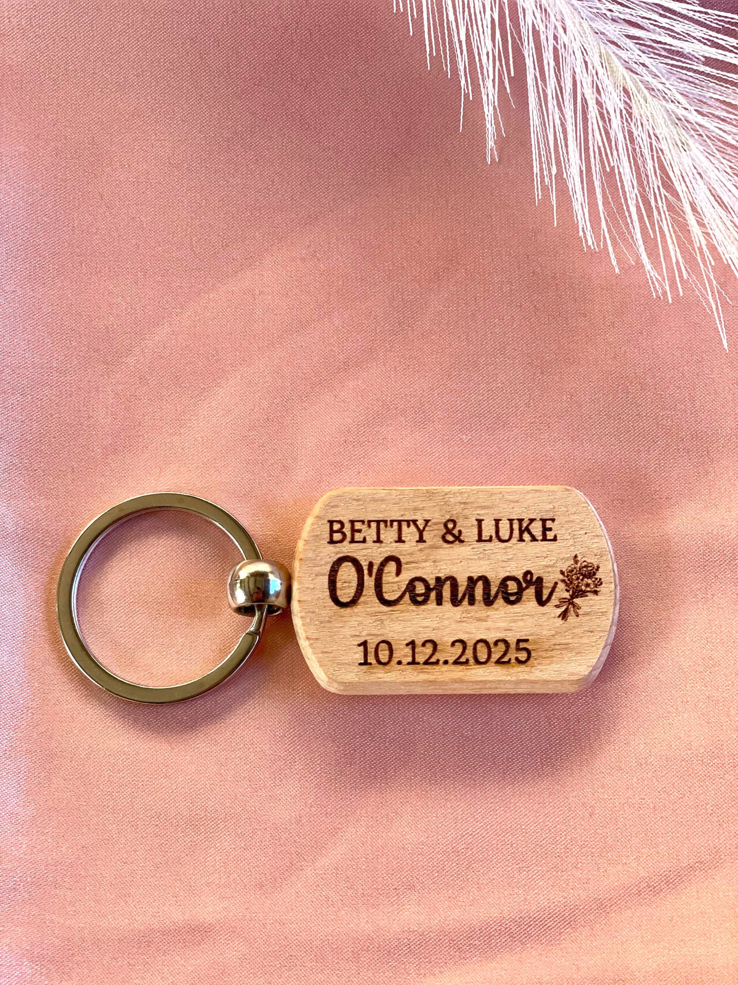 Oval Key Chain
