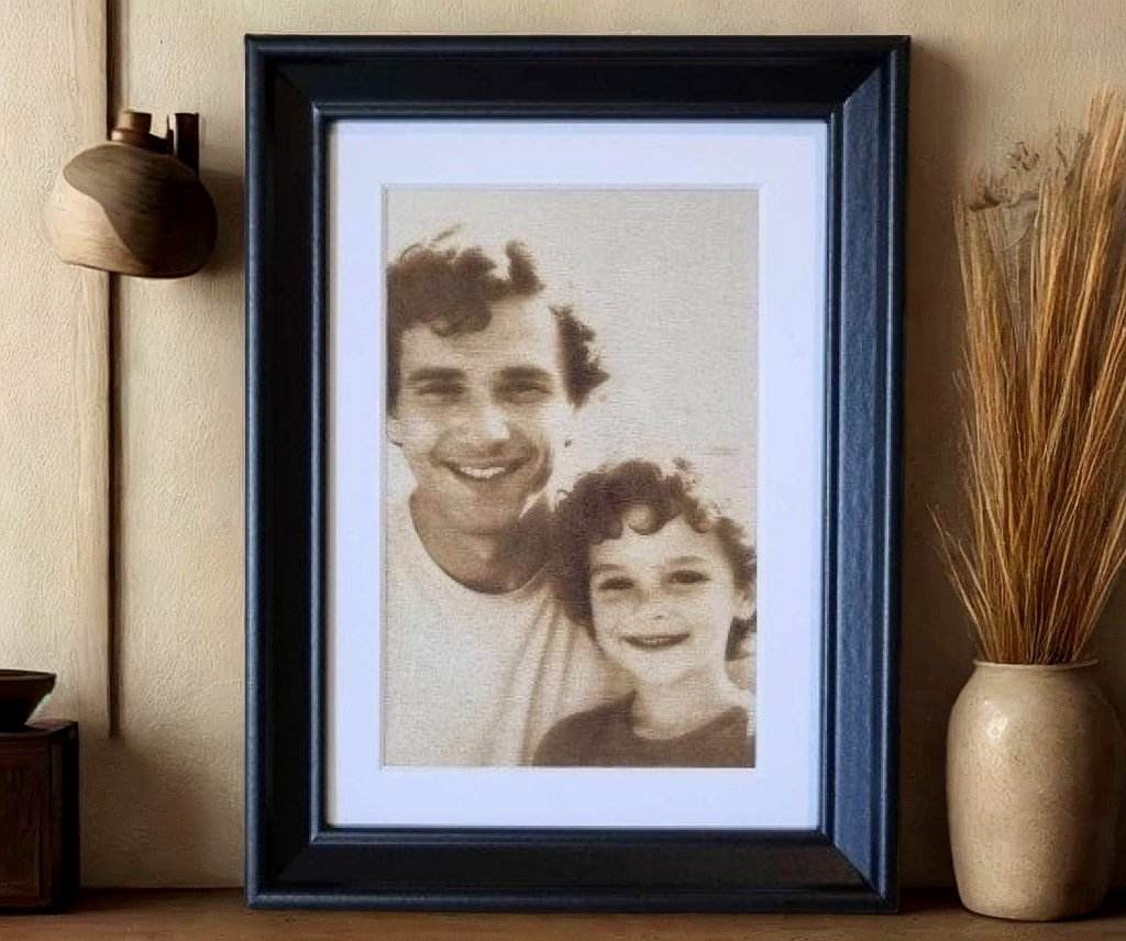 Black Frame Engraving