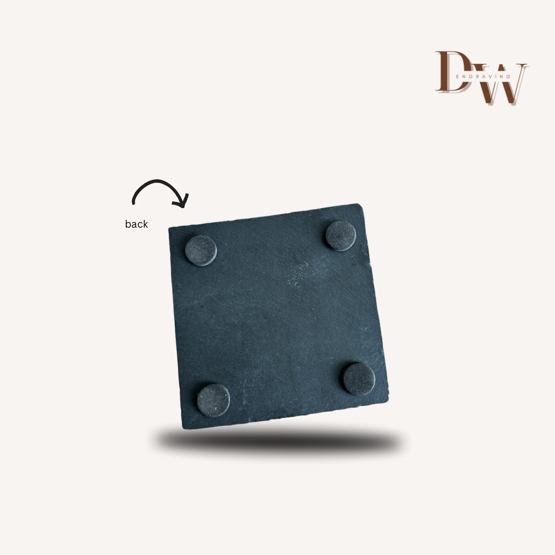 Custom Black Slate Tile