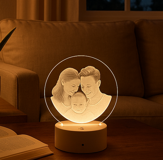 Custom Circular Acrylic LED