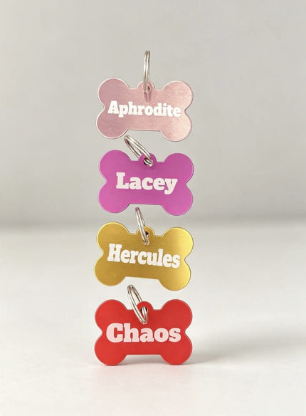 Colorful Dog Tags