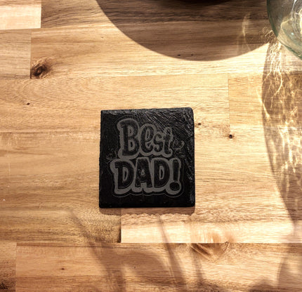 Custom Black Slate Tile