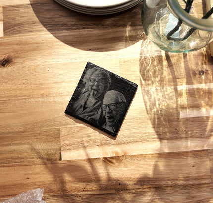 Custom Black Slate Tile