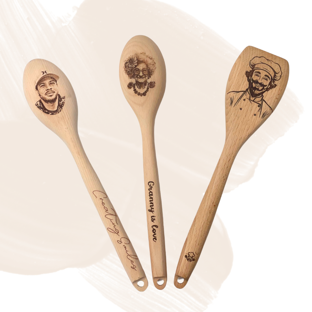 Custom Wooden Spoons – Divineworkz Engraving