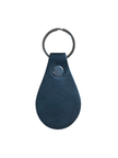 Tear Drop Leather Keychain