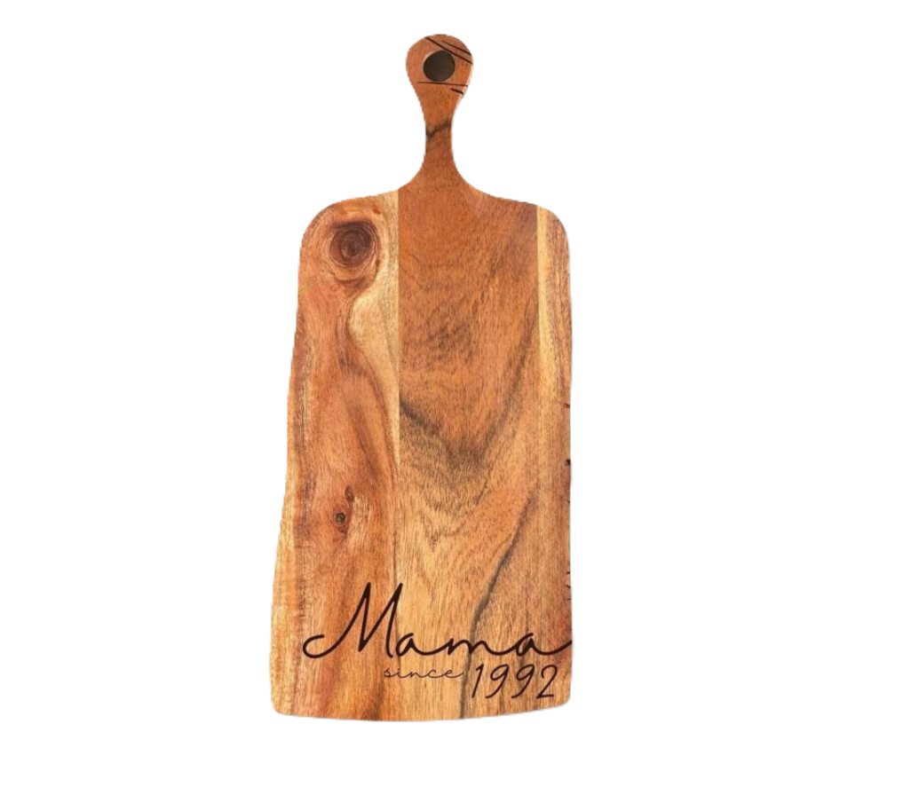 Acacia Natural Paddle Serving Board