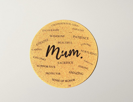 Mum - Engraved Heat Pad