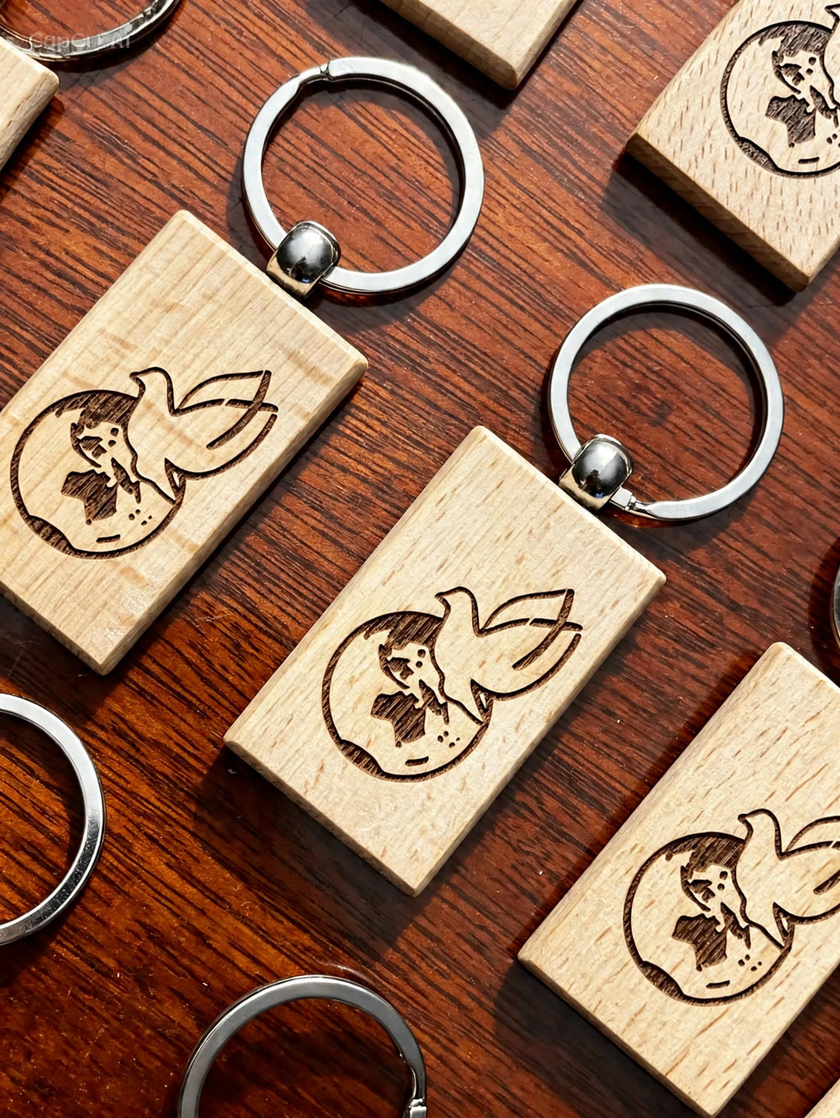 Rectangle Key Chain