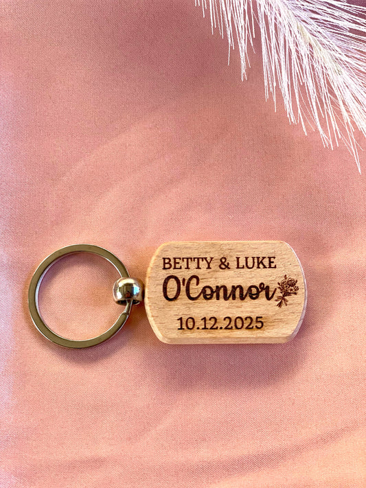 Oval Key Chain