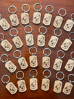 Oval Key Chain