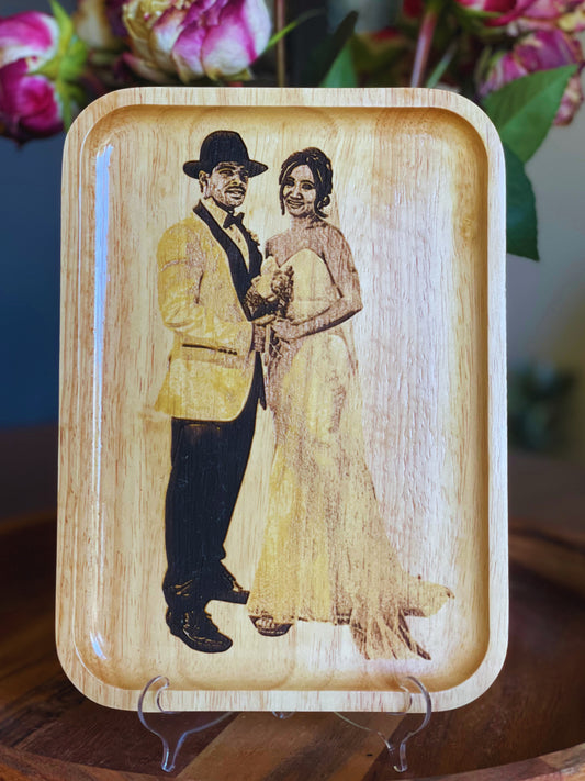 Custom Elegant Large Plate