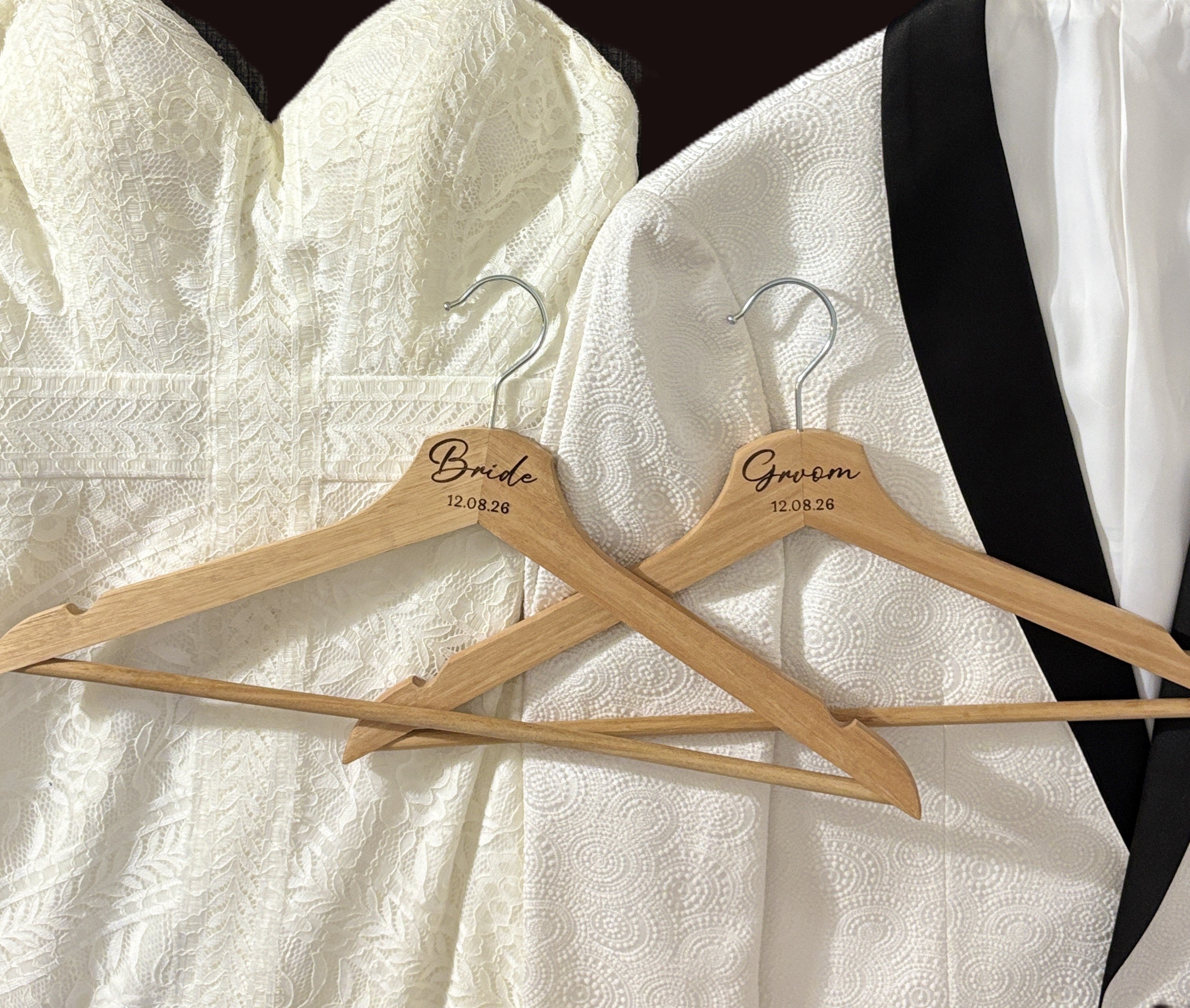 Signature Moments Wedding Hanger Set