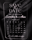 Heartfelt Calendar Acrylic
