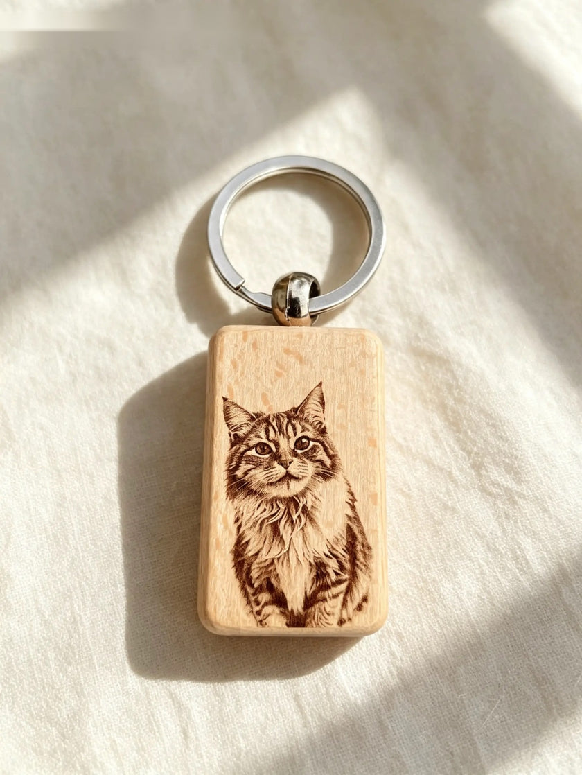 Rectangle Key Chain